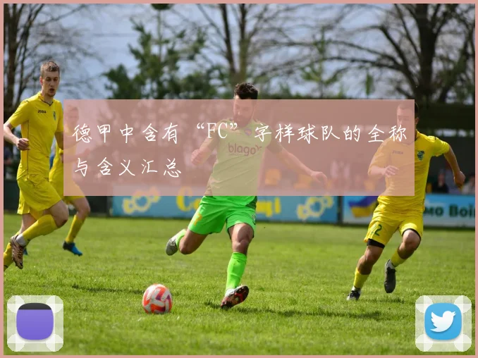 德甲中含有“FC”字样球队的全称与含义汇总